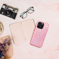 TUTTI FRUTTI viedtālruņa apvalks IPHONE 13 PRO rozā