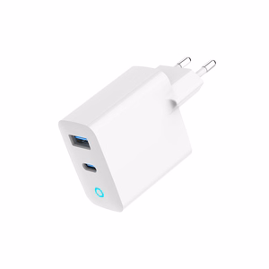Lādētājs USB 30W 2PORT/TA-UC-PDQC30L-W-01 GEMBIRD