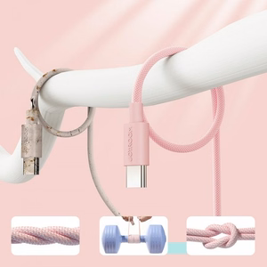 USB kabelis Joyroom S-1030M13 rozā Lightning 100cm