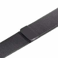 Crong Milano Steel - Stainless Steel siksniņa Apple Watch 38/40/41/42 mm (Graphite)