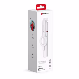 FORCELL F-GRIP MagSelfie S100M Selfie statīvs ar bezvadu tālvadību balts