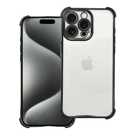 Viedtālruņa apvalks ANTISHOCK ELECTRO IPHONE 15 Pro Max Pro melns
