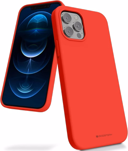 Korpuss Mercury Silikona korpuss Samsung A356 A35 5G sarkans