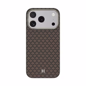 Benks Magnetic Armor Air Armor Grid Kevlar Case Metal Frame 600D (A069) priekš Iphone 17 Pro zelta krāsā