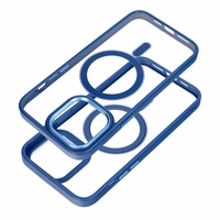 COLOR EDGE MAG COVER viedtālruņa apvalks saderīgs ar Magnētisko SAMSUNG S25 ULTRA tumši zila