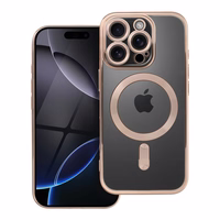 ELECTRO MAG COVER magnētiskais viedtālruņa apvalks, savietojams ar MagSafe, paredzēts IPHONE 16 Pro, brūnā krāsā