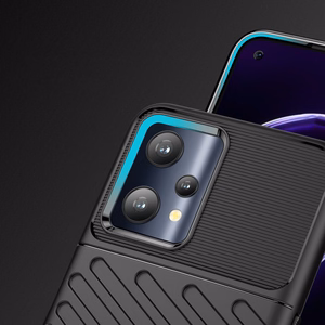 Thunder Case гибкий бронированный чехол Realme 9 Pro чёрный