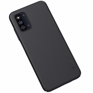 Nillkin Super Frosted Shield vāciņš ierīcei Samsung Galaxy F52 5G, melns