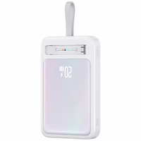 Portatīvais lādētājs USAMS XM Series CD219 10000mAh Magnetic Wireless zils