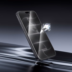 Borofone BF11 Armor Shield visu ekrānu nosedzošs rūdīts stikls ekrānam, HD, paredzēts iPhone 17e/16e/14/13/13 Pro