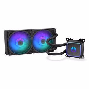 ENDORFY Navis F240 ARGB procesora visaptveroša šķidruma dzesētājs 24 cm melns 1 gab.