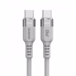 USB Cable Dudao "LC5MAX" Grey "Type-C / Type-C" 100cm