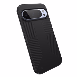 Speck Presidio2 Grip Magnet vāciņš ierīcei Google Pixel 10 Pro XL, “Black / Slate Grey” krāsā