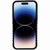 Audi sintētiskās ādas viedtālruņa apvalks MagSafe iPhone 14 Pro Max - brūns