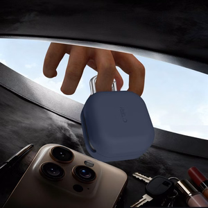 Tech-Protect Silikona Hook Maciņš for Samsung Galaxy Buds 4 / 4 Pro - tumši zils