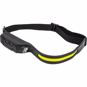 Lukturis COB +XPE Sensors Uzlādējams Galvas lukturis, 350lm, IPX4, USB-C