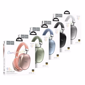 HOCO bezvadu bluetooth austiņas W35 Max rozā