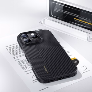 Benks Montage Magnetic Armor Air Kevlar Case PC Frame 600D+1500D (MB65) for Iphone 16 Pro black