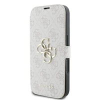 Guess 4G Metal Logo viedtālruņa apvalks iPhone 16 Plus - rozā