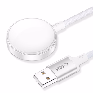 Tech-Protect UltraBoost USB-A indukcijas lādētājs Apple Watch 1m - balts