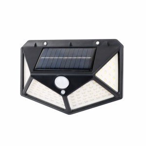 Forever Light Solar LED Lampa SUNARI FLS-65 100*SMD PIR 6W 480lm 6000K 1200mAh Li-Ion