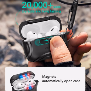 ESR Cyber FlickLock MagSafe Чехол для AirPods Pro 3 - чёрный