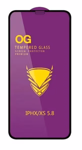 Закалённое стекло "11D Full Glue" Apple iPhone 7 Plus/8 Plus белый bulk
