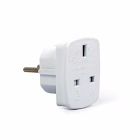 Gembird A-AC-UKEU-001 power plug adapter Type G (UK) Type F balts