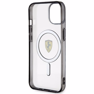 Ferrari FEHMP14MURKT iPhone 14 Plus 6.7" caurspīdīgs/caurspīdīgs cietais apvalks Outline Magnētiskais