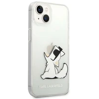 Karl Lagerfeld KLHCP14MCFNRC iPhone 14 Plus 6.7 "cietais apvalks caurspīdīgs/caurspīdīgs Choupette Jautrības