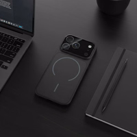 Maciņš MAKE 17 saderīgs ar MagSafe priekš IPHONE 16 Pro Max melns