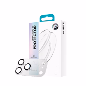 Benks rūdītais stikls Air Shield matēts integrēts lēcas aizsargs (C069) Iphone 17 Pro (3 lēcas) caurspīdīgs