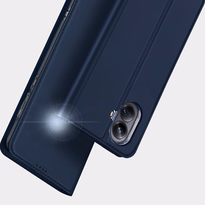 Dux Ducis Skin Pro case for Realme 10 Pro+ flip cover card wallet stand blue