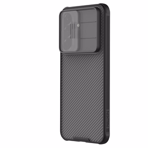 Nillkin CamShield Pro maciņš Samsung Galaxy A57 5G caurspīdīgs melns