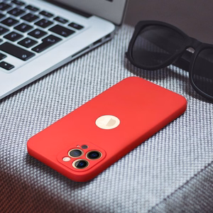 Mīksts viedtālruņa apvalks IPHONE 16 Plus - sarkans
