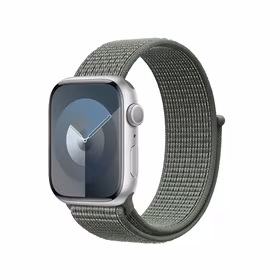 Crong Nylon - sporta Band Apple Watch 44/45/46/49 mm (Military zaļš)