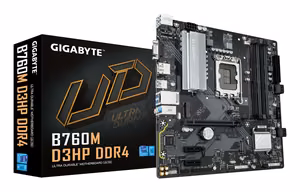Mātesplate Gigabyte B760M D3H PDR4 Intel B760 LGA1700 Micro-ATX DDR4 4x Slots 2x M.2