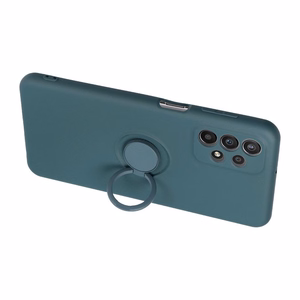 Samsung A27 5G vaciņš Silicone Ring, zaļš