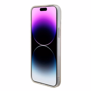 Guess GUHMP15MHITSP iPhone 15 Plus 6.7" rozā/rozā cietais apvalks IML Iridescent MagSafe
