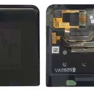 Aizmugurējais augšējais vāks Samsung Galaxy Z Flip F700 melns oriģināls (lietots Grade B)