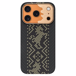 Melns Benks Magnetic Armor Air Knight kevlara vāciņš ar metāla rāmi (C.K.FL.AP.GD.X072), paredzēts iPhone 18 Pro / iPhone 17 Pro