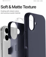 Korpuss Mercury Pure Magsafe Silicon Case Apple iPhone 17 tumši zils