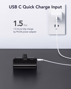 Внешний аккумулятор Veger PlugOn (W0558P) PD QC3.0 2,4A 20W 5000 mAh со встроенным коннектором Lightning чёрный