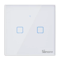 Viedais slēdzis WiFi + RF 433 Sonoff T2 EU TX (2 kanāli) atjaunināts
