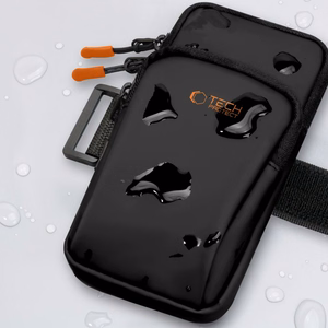 Tech-Protect M7 Universālais sporta apvalks - Melns un oranžs