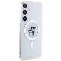Karl Lagerfeld IML Karl&Choupette MagSafe vāciņš Samsung Galaxy S24 - caurspīdīgs