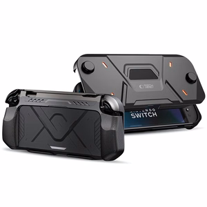 Tech-Protect Carbonox apvalks Nintendo Switch 2 - melns