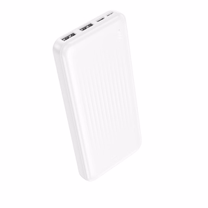 Borofone Внешний аккумулятор 10000mAh BJ78 Clever - 2xUSB - белый