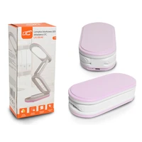 Saliekama LED galda lampa 10W, 3000/4500/6000K, 1200mAh, rozā, LTC