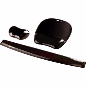 MOUSE PAD CRYSTAL GEL/BLACK 9112101 FELLOWES